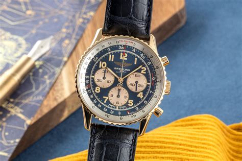 breitling navitimer 92 gold/steel 38mm|breitling navitimer service cost.